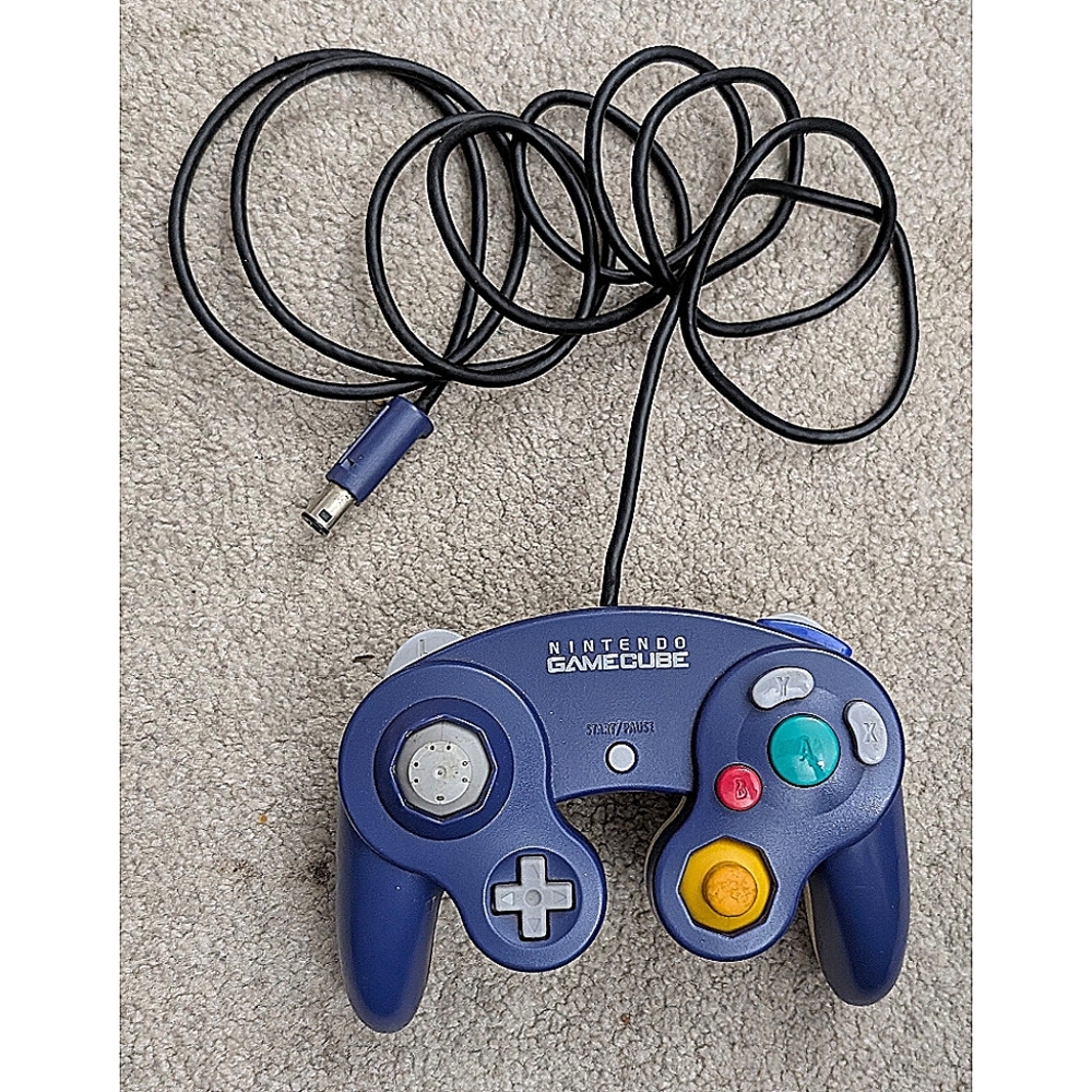 Half Purple GameCube Controller